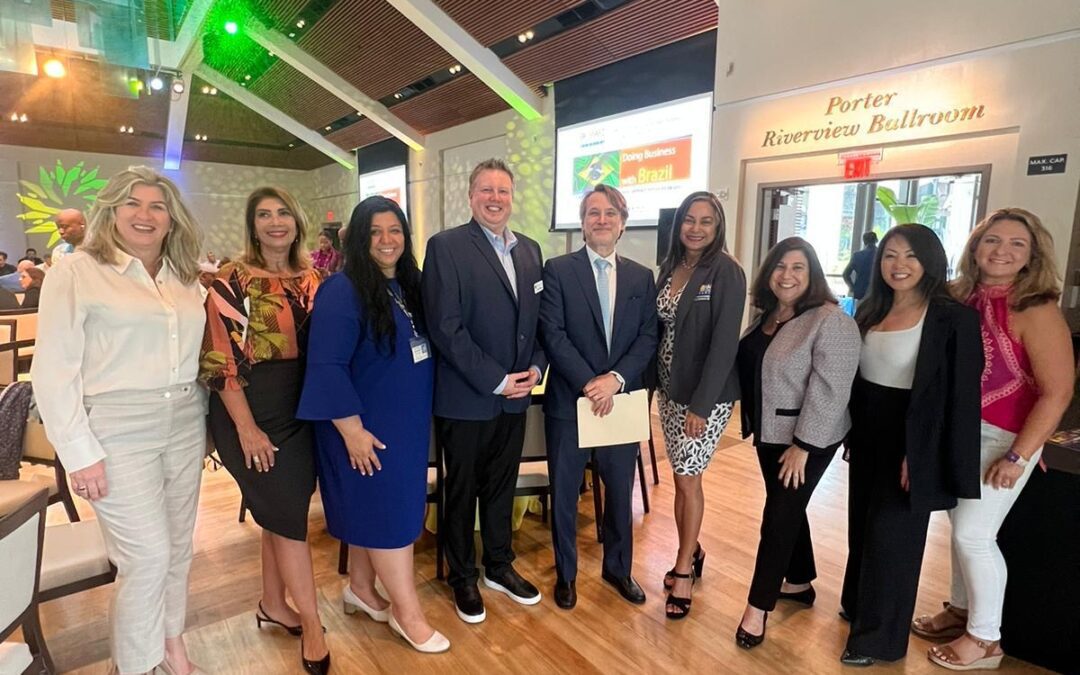 “Doing Business with Brazil” in partnership with Broward County Office of Economic and Business development – June 11th, 2024